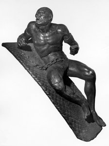 Tomboló őrület, 1670-1700 körül (faragott kő)